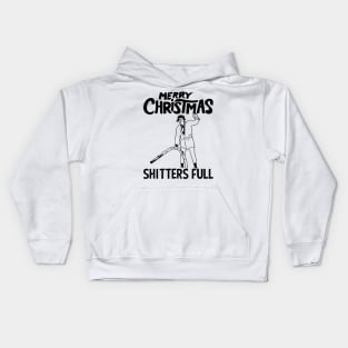 Merry Christmas Shitters Full Kids Hoodie